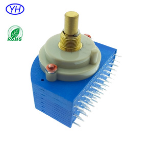 Interrupteur rotatif multi-positions 26 mm de haute qualité, ODM/OEM, 3, 4, 5, 6, 7, 8, 9, 10, 11, 12 positions, 2 niveaux, fabriqué en usine au Guangdong - Product Image 1