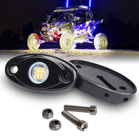 OVOVS-Kit d'éclairage à LED blanc étanche IP68 pour camionnettes, voitures, ATV, UTV, SUV, moto, bateau