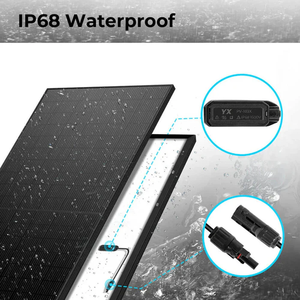 แผงโซลาร์เซลล์ S Un G Old P Ower 500W โมโนสีดำแบบ PERC Shingled ขนาดเซลล์ 156.75 มม. ขนาด 44.25 นิ้ว x 82.44 นิ้ว แผงโซลาร์เซลล์ 500W สำหรับที่อยู่อาศัย - Product Image 5