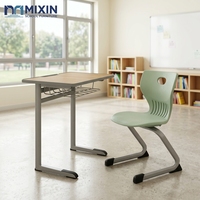 Vente en gros de mobilier scolaire moderne et écologique, bureau d'étude réglable pour étudiants, chaise ergonomique, bureau à domicile, salle de classe