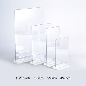 Marco <span class=keywords><strong>de</strong></span> <span class=keywords><strong>Fotos</strong></span> Transparente <span class=keywords><strong>de</strong></span> Acrílico/PS, Plegable y Giratorio, para Exhibición <span class=keywords><strong>de</strong></span> Documentos <span class=keywords><strong>de</strong></span> Oficina, Menús, Portafotos <span class=keywords><strong>de</strong></span> Plástico - Product Image 1