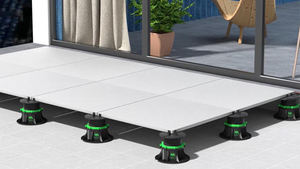 Soporte de azulejos Azulejos de suelo elevados Parcela ajustable de plástico para teraces - Product Image 3