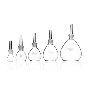 5ml,10ml,25ml,50ml,100ml,250ml,500ml,1000ml Picnómetro de vidrio/Botella de gravedad específica de laboratorio - Product Image 5