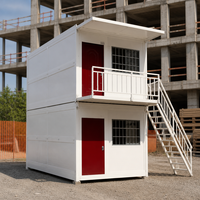 Meilleures ventes 2026 : Maison conteneur modulaire extensible 20ft 40ft, Prix des maisons conteneurs pour complexes hôteliers