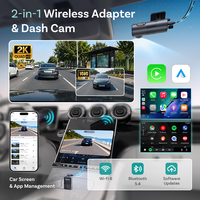 Caméra embarquée Ottocast OttoSafe Cam sans fil CarPlay Android Auto 2K QHD 1440p avec capteur G et angle de vue de 170°, certifiée CE FCC, vente en gros