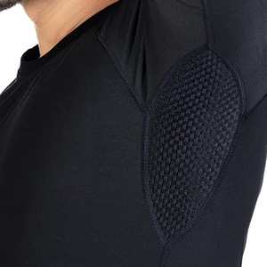 T-shirt de sudation à manches courtes pour homme - Haut thermique camouflage avec gaine amincissante pour une perte de poids rapide - Product Image 6