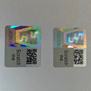 Custom Printing Stickers QR Code 3D Hologram Stickers and <b>Labels</b> Security Laser Holographic <b>Labels</b> From Anhui Kemei - Product Image 3