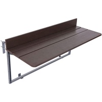 Table de Bar de balcon pour balustrade de jardin Patio Table suspendue de balustrade balcon pliable Table de Bar de terrasse réglable
