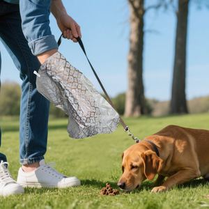 Sacs à déjections canines personnalisés, écologiques, compostables et biodégradables avec contrôle des odeurs et parfum personnalisé, en matériau HDPE pour l'élimination des déchets d'animaux - Product Image 2