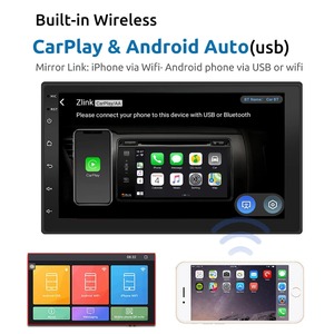 Android 4GB RAM 64GB ROM 2Din 9 "10" Lecteur vidéo multimédia de voiture GPS DSP Universal FM Radio BT Digital Signal Processor <span class=keywords><strong>Stereo</strong></span> - Product Image 3
