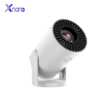 XNANO NUEVO Proyector Inteligente para el Hogar Q5 180 ° Proyector Mini Portátil Compacto HD para Smartphone con Proyección sin Rotación