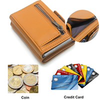 Dompet Kartu Pria Premium 2026 Anti-RFID - Desain Hibrida + Kompartemen Ritsleting Aman (Tersedia Sekarang/Pesanan Grosir Diterima)