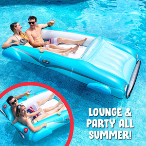 Flotador inflable de la piscina del coche convertible gigante de la venta caliente, paseo del flotador de la piscina de 105 "x 59" x 19,5 "en - Product Image 2