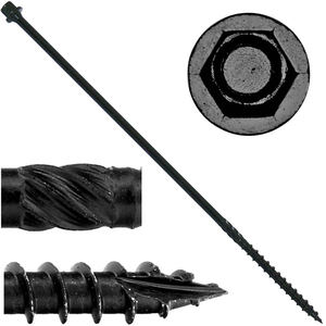 Tornillos Largos de Acero de Alta Resistencia para Construcción de Estructuras de Madera en Exteriores y Marcos de Terrazas - Product Image 3