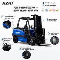 Forklift Listrik Efisiensi Tinggi Bersertifikat CE, Dukungan Pabrik Sumber, Kustomisasi OEM ODM, Forklift Bertenaga Lithium untuk Dijual