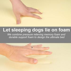 Custom Size XL XXL Comfortable Memory Foam <strong>Dog</strong> <strong>Bed</strong> Modern Square Pet <strong>Cave</strong> with Solid Pattern for Large <strong>Dogs</strong> and Cats Washable - Product Image 4