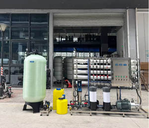 Usine de dessalement d'eau de mer Seaside 1000 L/H, osmose inverse double étage, traitement 8 étapes, purificateur d'eau saumâtre, installation d'eau pure - Product Image 4