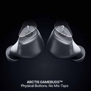 หูฟังเกมมิ่งไร้สาย SteelSeries <span class=keywords><strong>Arctis</strong></span> GameBuds 2.4GHz <span class=keywords><strong>5</strong></span>.3 ANC IP55 กันน้ำ เล่นได้นาน 40 ชั่วโมง - Product Image 6