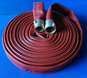 Нитриловый прочный противопожарный шланг из ПВХ, 6 дюймов, 30 метров - Product Image 6
