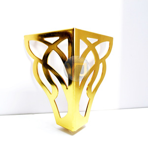 Iron Furniture Legs Gold 130MM Heavy Duty Industrial Design Table Cabinet Support Modern Minimalist Luxury Style - Product Image 5