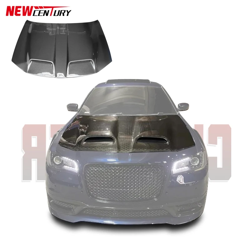 2017 chrysler 300 hood