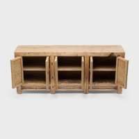 Buffet en bois massif multifonctionnel durable, finition personnalisable, design moderne, idéal pour salle à manger, salon, cuisine – Vente directe usine