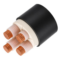 Câble d'alimentation blindé basse tension 5 conducteurs pour la construction de villes universitaires, directement de l'usine, personnalisable 4*185+1*95