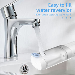 Irrigador Bucal Recargable y Personalizable, Limpiador <span class=keywords><strong>Dental</strong></span> con 4 Modos, Irrigador de Agua Portátil Inalámbrico - Product Image 5