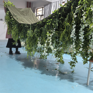 Composition Florale Facile à Installer pour Plafond de Mariage, Panneaux Suspendus Artificiels de Glycine pour Décoration de Plafond - Product Image 2