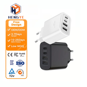 Nhà máy trực tiếp 64W pd20w Loại C 2.4A USB 4 in1 4 cổng đa chức năng sạc du lịch adapter điện thoại di động tường sạc - Product Image 1