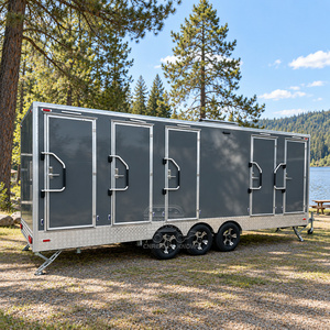 Salle de bain préfabriquée WC, douche extérieure avec toilettes, salle de bain préfabriquée extérieure, toilettes de camping, toilettes portables de camping de qualité supérieure - Product Image 4