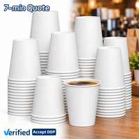 Gobelet en papier jetable personnalisé SOTON, blanc, 7 oz, haut, pour café, thé, boissons chaudes, idéal pour réceptions de mariage, fêtes privées, fabricant