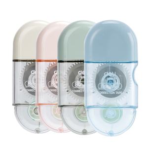 Deli EH351 Ceinture de <span class=keywords><strong>correction</strong></span> Couleur transparente Lisse Résistant aux chutes Étudiant Ceinture de <span class=keywords><strong>correction</strong></span> Mot <span class=keywords><strong>d</strong></span>'élimination pour une utilisation exclusive de haute qualité - Product Image 1