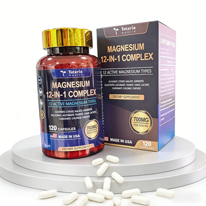 Gezondheids-multivitamine supplementen met magnesium 12-1 complex, haar- en huidverlichtende mineralen, gerichte voeding in <span class=keywords><strong>capsules</strong></span> - Product Image 1