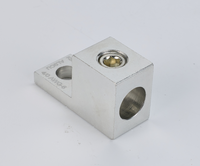 Bloc de jonction mécanique à un trou KS T1H1-4/0 homologué UL AL9CU pour câbles 4/0 AWG-6, pour tableau de distribution