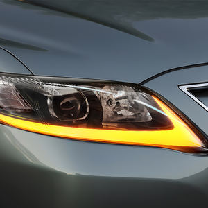 ชุดไฟหน้ารถยนต์ LED รุ่นใหม่ ปี 2012-2014 สำหรับรถยนต์โตโยต้า แคมรี่ รุ่นที่ 7 เวอร์ชั่นอเมริกา พร้อมเลนส์โปรเจคเตอร์ อุปกรณ์เสริมครบชุด - Product Image 2