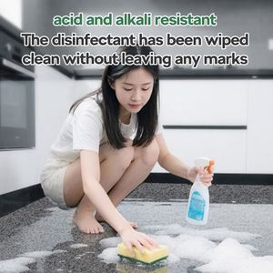 Deci Flow Leveling Marble Effect Epoxy Colored Sand Texture Floor <b>Coating</b> for Garage and Office Decoration <b>Paint</b> - Product Image 6