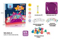 Jeu de société interactif pour enfants : Jouet éducatif stimulant la concentration, jeu de cartes Crazy Treasure Hunt