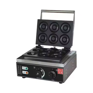 Thương mại điện chất lượng cao tự động không dính bánh rán Maker 6 bánh rán làm bánh rán máy cho bánh tráng miệng cửa hàng - Product Image 2