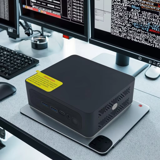 MeetNeng Customizable High Quality Mini Industrial PC Intel I3 1215U 4G Nano 512G 8G SSD HD Interface VGA Embedded Stock for UK