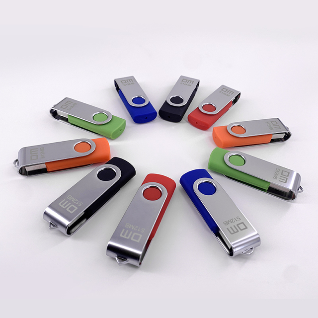 Promotional Bulk USB2.0 4gb 8gb Multiple Colors Pen Drive Memory Swivel Usb Flash Drive