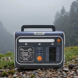 Large Capacity 1200W 1024Wh Lithium Energy Mobile Power Supply Pure Sine Wave Outdoor Power Storage <b>Solar</b> <b>Panel</b> MPPT AU EU <b>100W</b> - Product Image 2