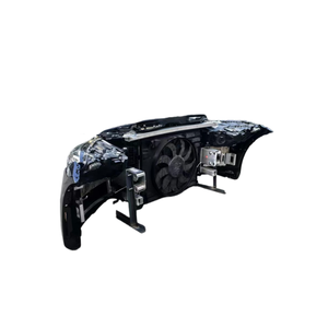 Pour Mercedes-Benz <span class=keywords><strong>Classe</strong></span> <span class=keywords><strong>S</strong></span> berline (W223) modèle <span class=keywords><strong>2021</strong></span> - 2025, kit de pare-chocs avant, kit de radiateur et phares - Product Image 4