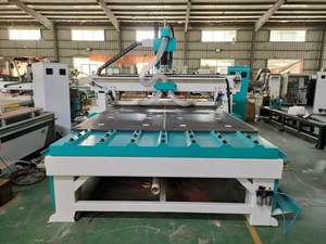 Routeur CNC 3D multifonction robuste 4*8ft 1325 2040 pour le bois, l'acrylique et l'aluminium, avec aspiration, prix compétitif - Product Image 6