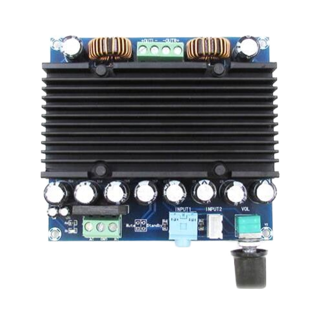 #30144 Ultra High Power Digital Amplifier Board TDA8954 Core Dual 12-28V Power Supply 210W+210W XH-M251 Electronic Modules