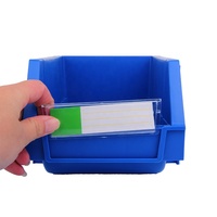 Bacs et boîtes de rangement industriels en plastique empilables à ouverture frontale robustes pour entrepôt, pour vis et boulons