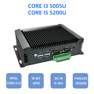 Intel Celeron dört çekirdekli DDR4 RAM çift LAN GPIO desteği ile endüstriyel Mini PC 9 ~ 36V güç Win10/11 RS232/485 - Product Image 4