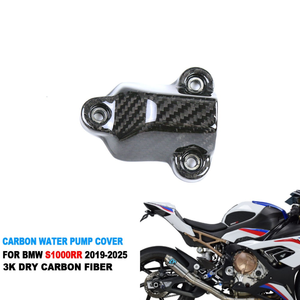 Protector de Bomba de Agua ZHONGHONG, Cubierta de Fibra de Carbono para S1000RR 2019-2025, Ligero, Alta Resistencia, Negro, Acabado Brillante/Mate - Product Image 1