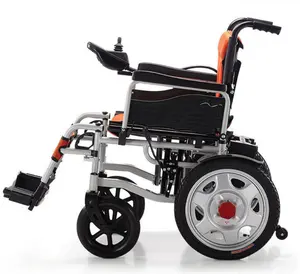 Pürüzsüz ve rahat hareket kabiliyeti elektrikli tekerlekli sandalye, ergonomik tasarıma sahiptir ve tüm arazileri devre dışı bırakmak için uyarlar