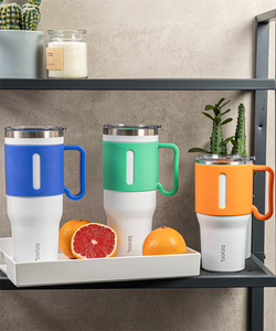 Vaso de café de acero inoxidable sin BPA de alta calidad con tapa Premium Vaso Premium - Product Image 5